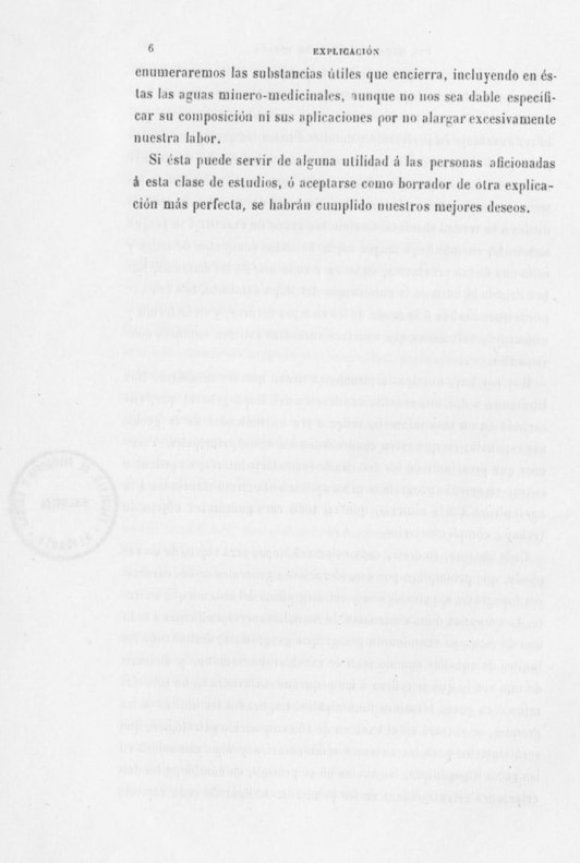 Página 11. Introducción. Mapa Geológico de España. Tomo I, explicación por Lucas Mallada. Madrid. 1895.