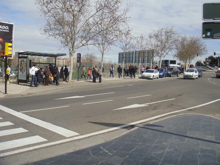 Riada del Ebro el 1 de marzo de 2015 a su paso por Zaragoza. 61