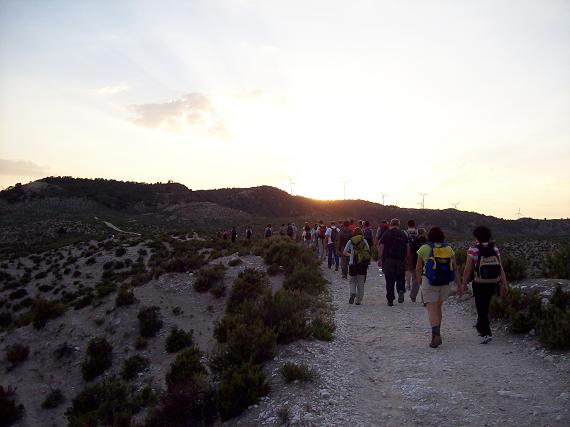 IV Marcha esteparia al sur de Zaragoza