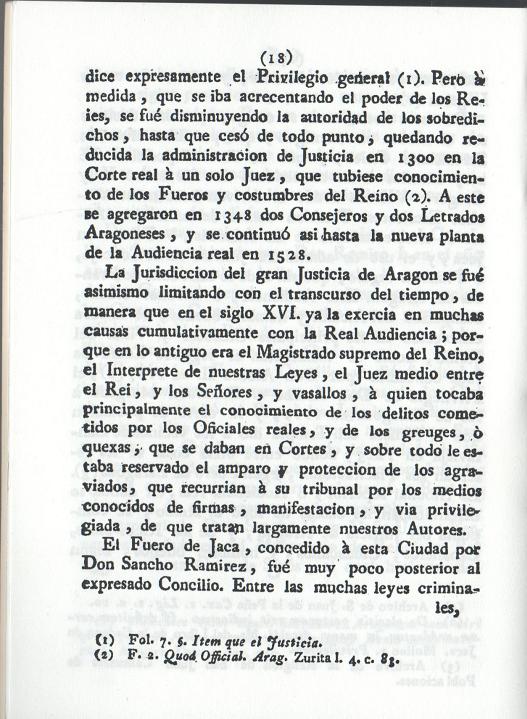 Historia de la Economía política de Aragón. Ignacio Jordán Claudio de Asso y del Río. 1798. Página 18