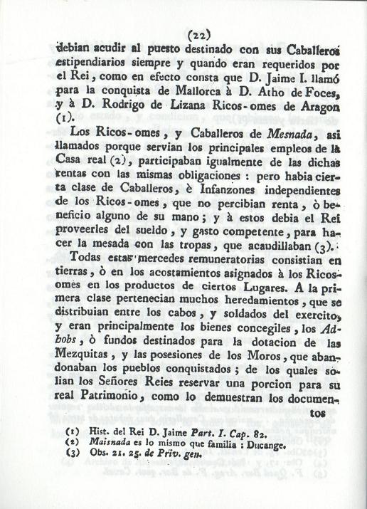 Historia de la Economía política de Aragón. Ignacio Jordán Claudio de Asso y del Río. 1798. Página 22