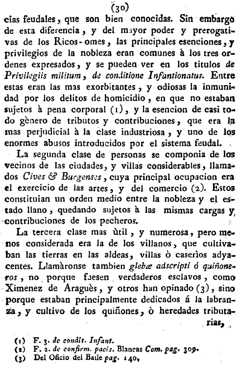 Historia de la Economía politica de Aragón. Ignacio Jordán Claudio de Asso y del Río. 1798. Historia de la Economía política de Aragón. Ignacio Jordán Claudio de Asso y del Río. 1798. Página 30