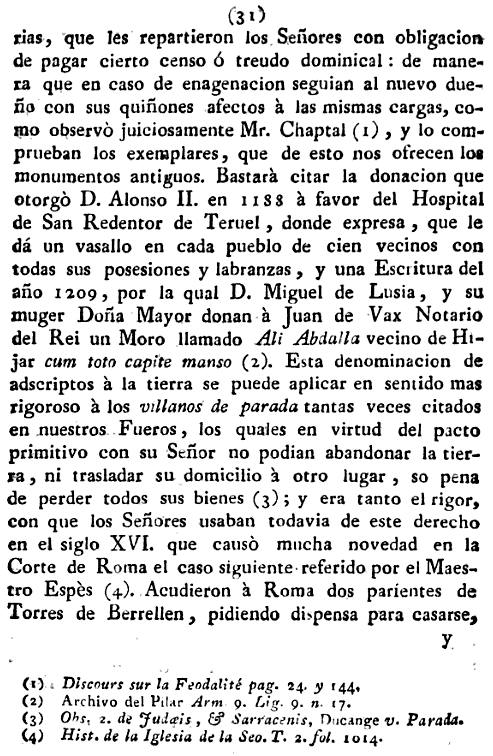 Historia de la Economía politica de Aragón. Ignacio Jordán Claudio de Asso y del Río. 1798. Historia de la Economía política de Aragón. Ignacio Jordán Claudio de Asso y del Río. 1798. Página 31