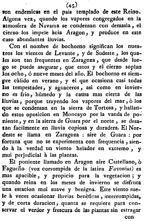 Historia de la Economía política de Aragón. Ignacio Jordán Claudio de Asso y del Río. 1798. Página 45