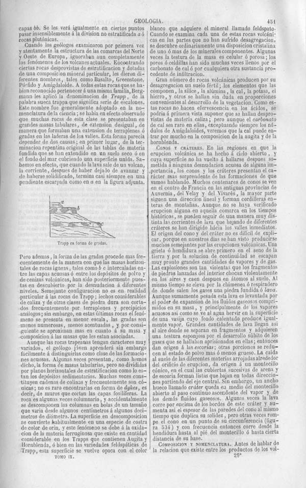 Página 511. Tomo noveno. Los Tres Reinos de la Naturaleza. Museo Pintoresco. Mineralog&iacute;a.