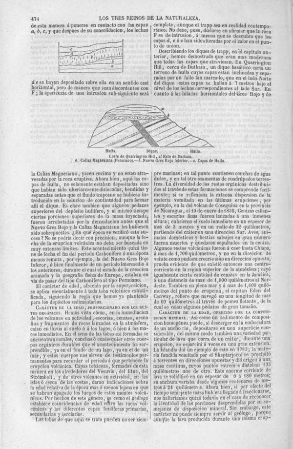 Página 538. Tomo noveno. Los Tres Reinos de la Naturaleza. Museo Pintoresco. Mineralog&iacute;a.