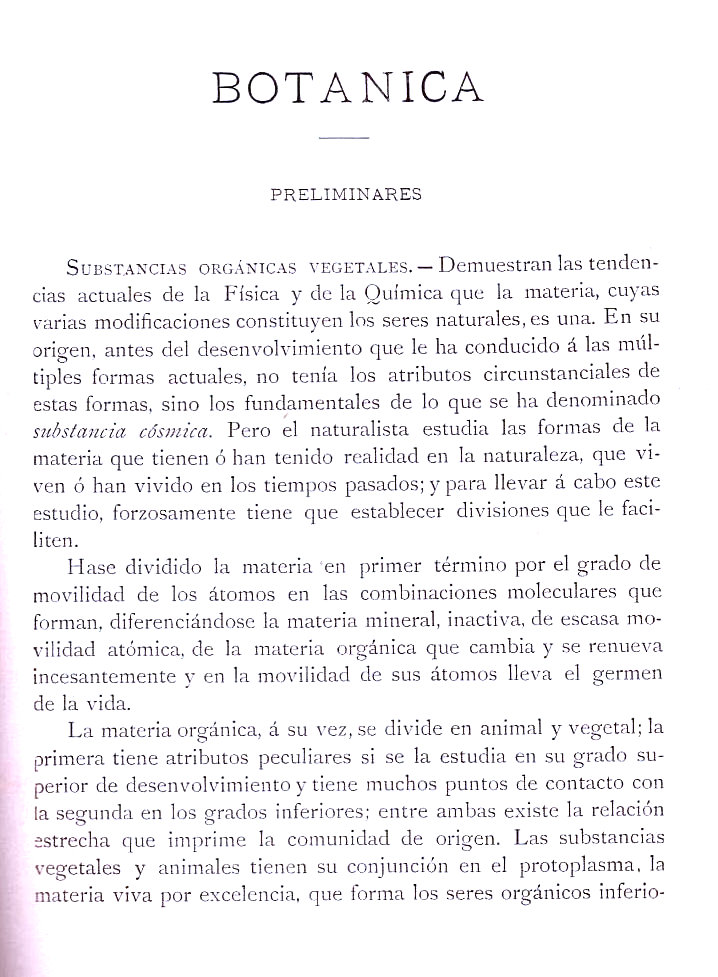 Página 5. Preliminares. Botánica I por Odón de Buen. Historia Natural. Montaner y Simón, editores. 1891. Página 5. Preliminares. Botánica I por Odón de Buen. Historia Natural. Montaner y Simón, editores. 1891.