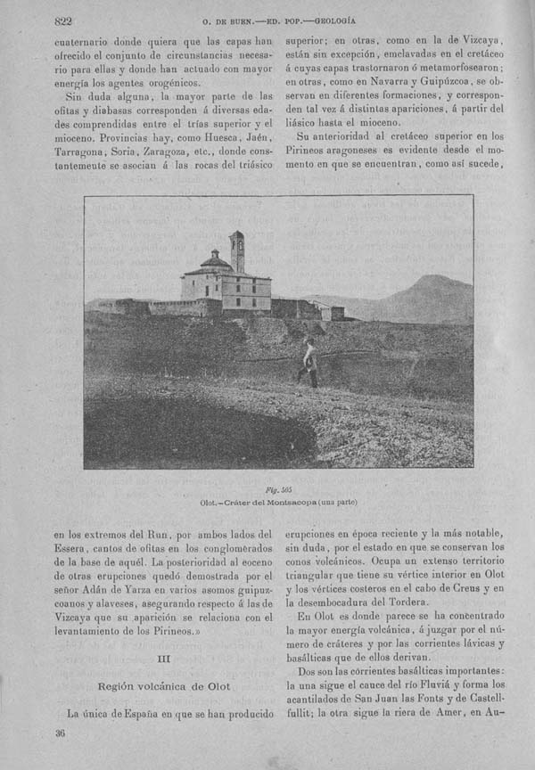 Página 822. Tomo I. Geología. Tratado XIII. Geología especial de España. (Primera parte).